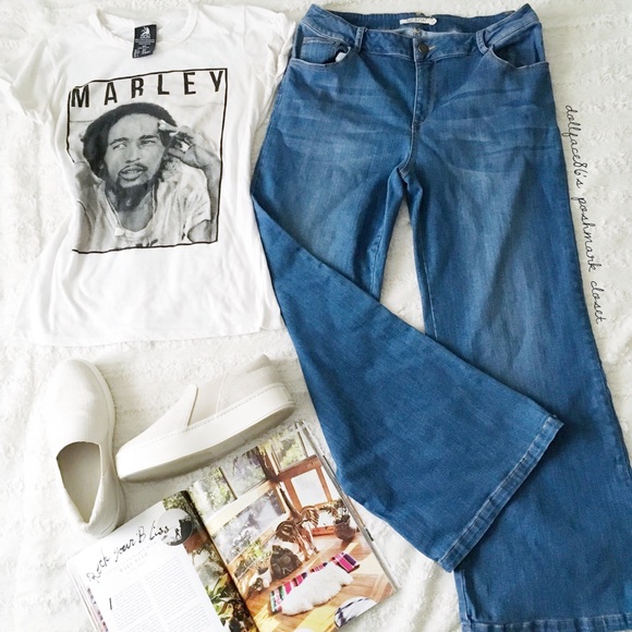 Machine Denim - Mebon by Machine Wide Leg Jeans